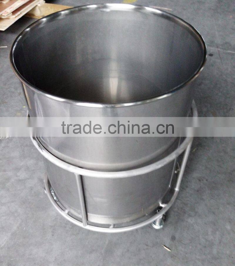 Customized stainless steel storage tank /stainless steel bucket/ barrel /drum / pail