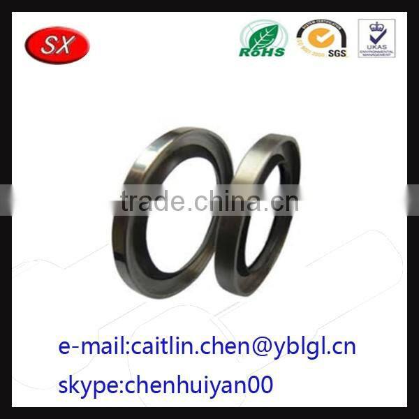 5mm TC Double Lip Rubber Rotary Shaft Oil Seal with Spring