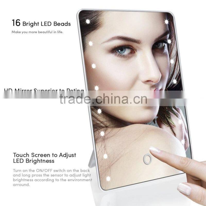 16 LED Light Makeup Mirror