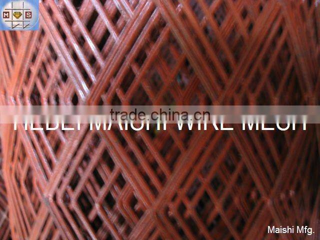 expandable sheet metal diamond mesh