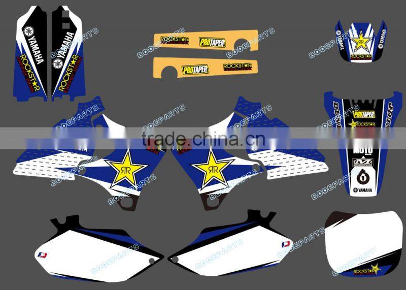 DST0129 star 0129 New Style TEAM GRAPHICS & BACKGROUNDS kits FOR YAMAHA YZ250F YZ400F YZ426F 1999 2000 2001 2002