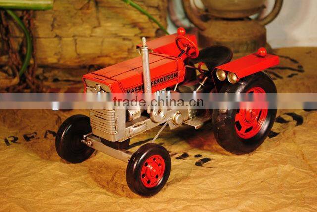 Tractor metal model