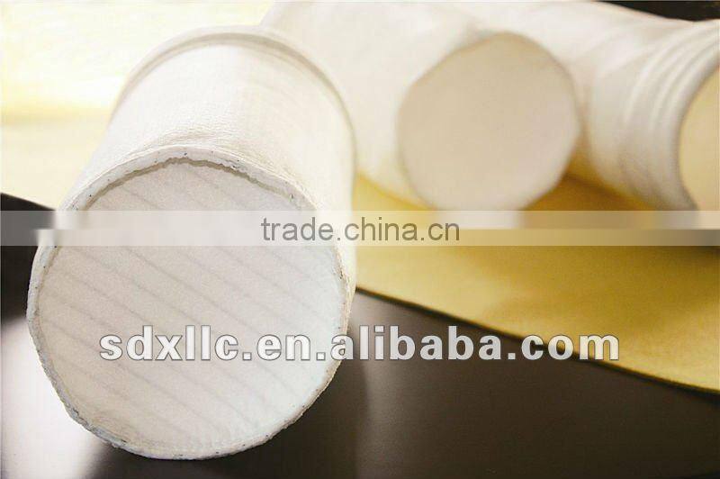 Cement bags with compound fiber needle felt PTFE scrim needled felt for cement factory air filteration