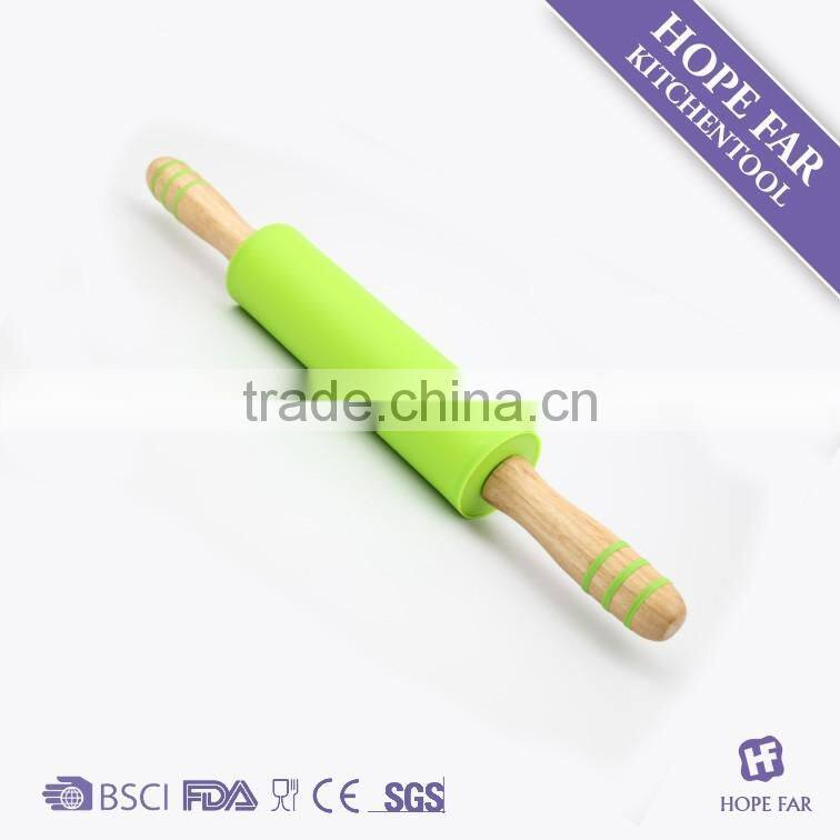0600054 Hot sale silicone flour rolling pin