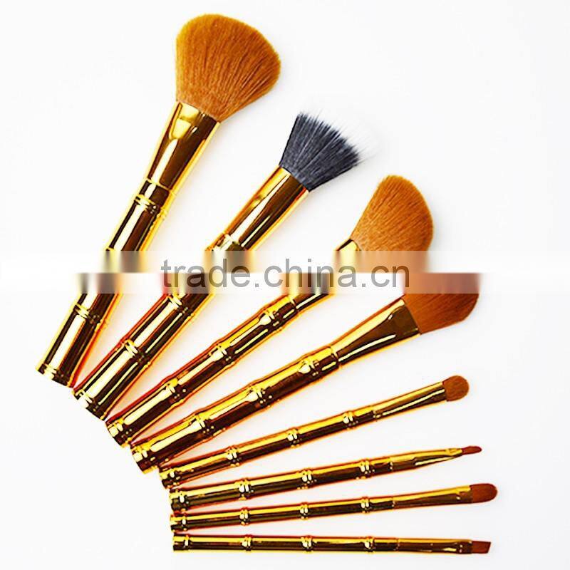 2016 New design Professional Beauty Makeup rose gold makeup brush