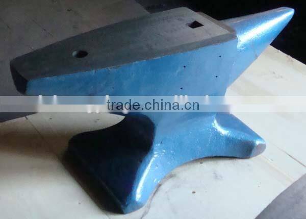 Double horm casting steel anvil