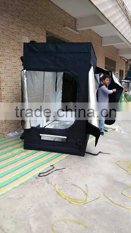 factory price hydroponic grow tent 600D mylar fabric grow tent 240*120*200CM