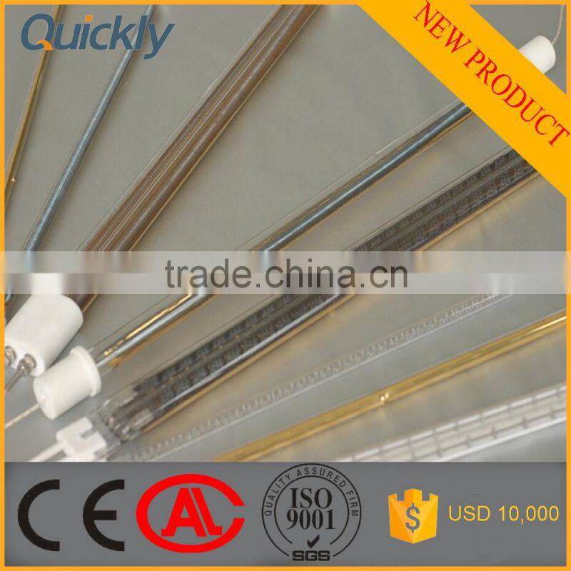 Short wavelength infrared heater lamp for Solar PV PECVD machine