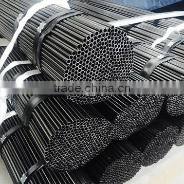 Q235B no burr black ms round structural hollow section