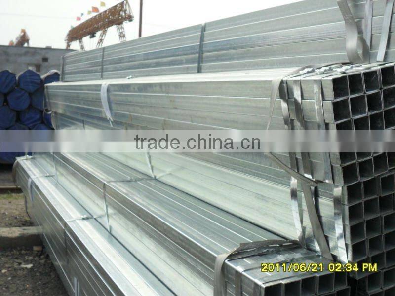 China pipe porn tube/ steel tube 8 manufacturer Pre-galvanized Square Steel Pipe