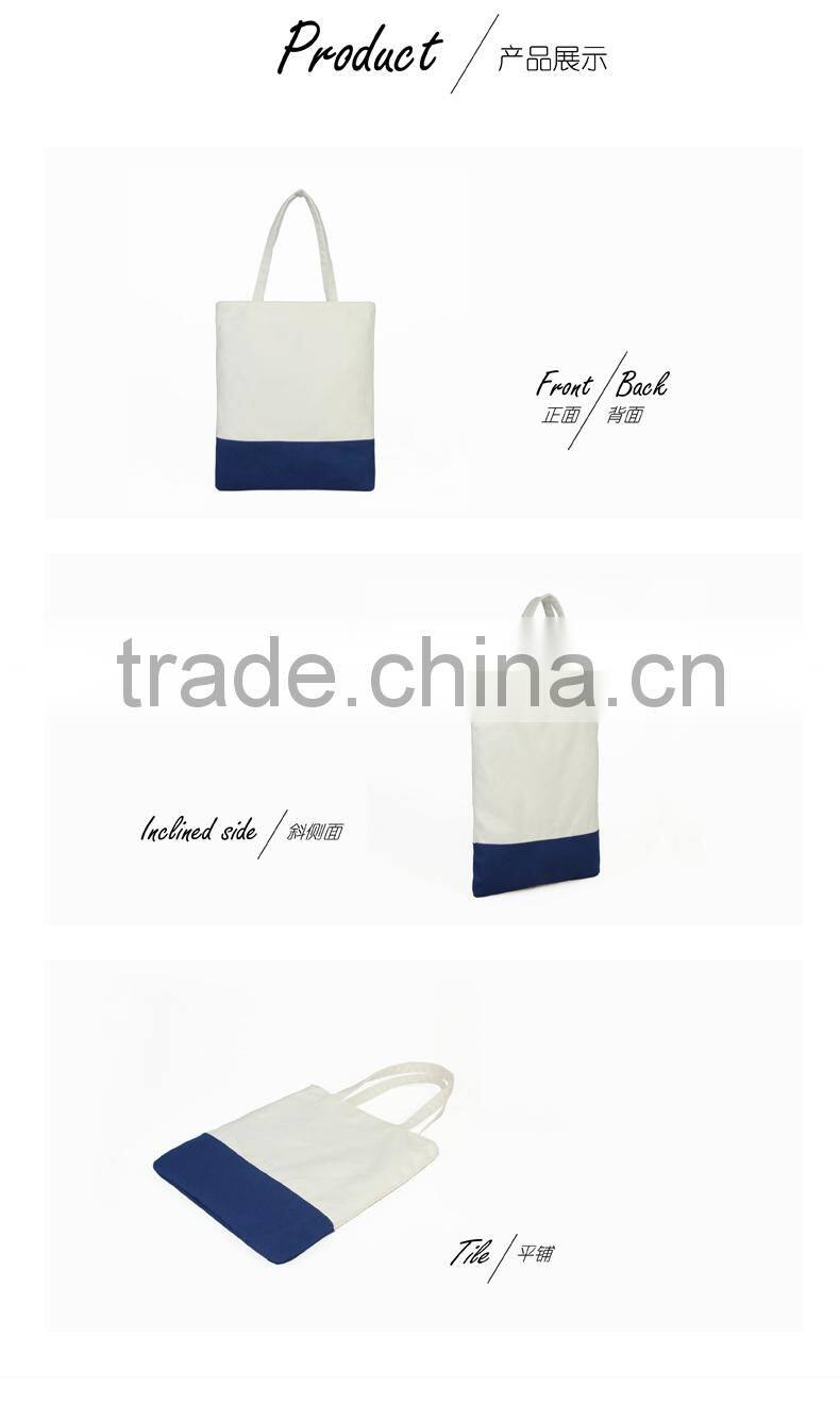 New design shopping bag women travel canvas shopper bag