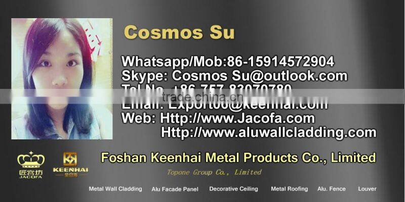 Powder Coated Decorative Outdoor Villa Garden Fence of Aluminum