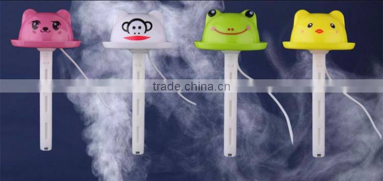 Hot selling Cartoon Bottle Cap Shape Mini USB Humidifier Air Humidifier