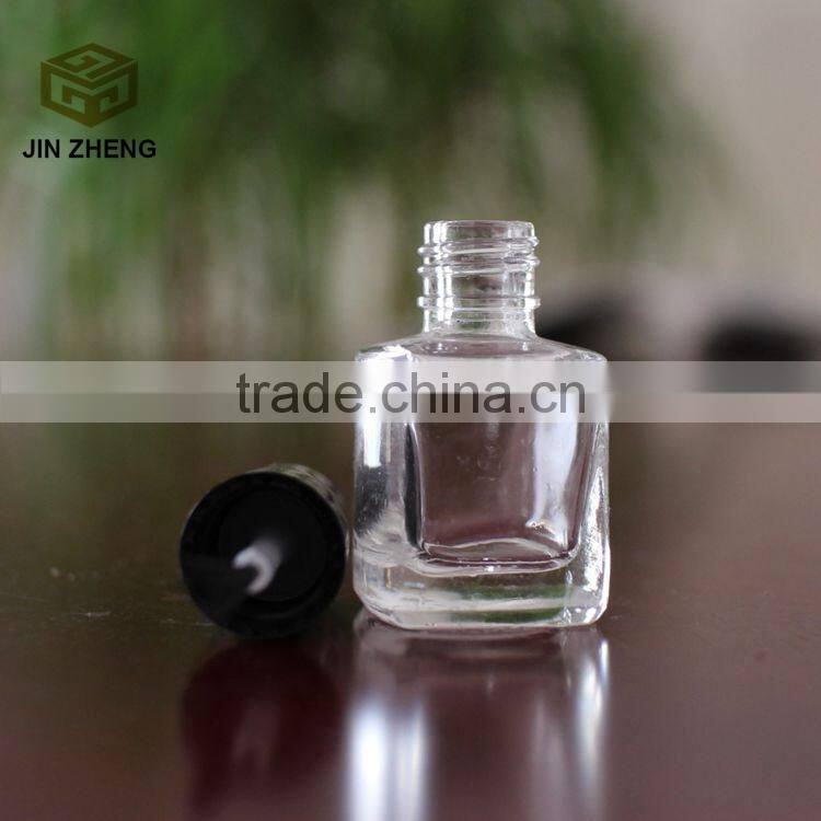 Empty nail polish glass bottle 8ml with with brush cap