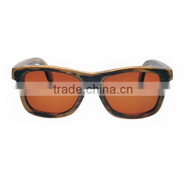China Manufacturer Unisex Casual Custom Logo Brand Vintage Style Design Wood Sunglasses