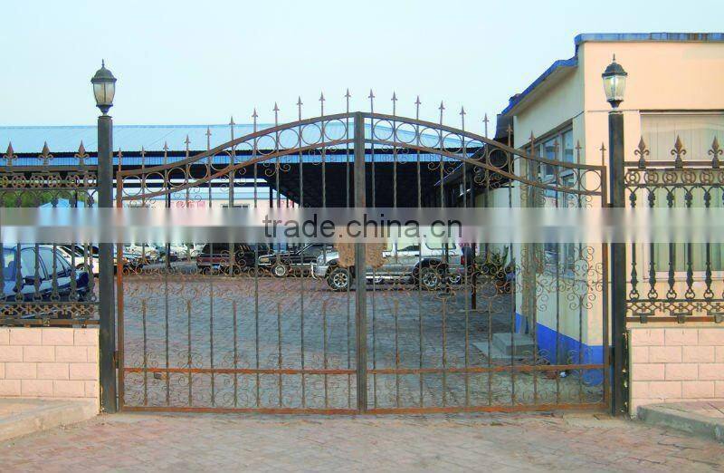 antique wrought iron gate