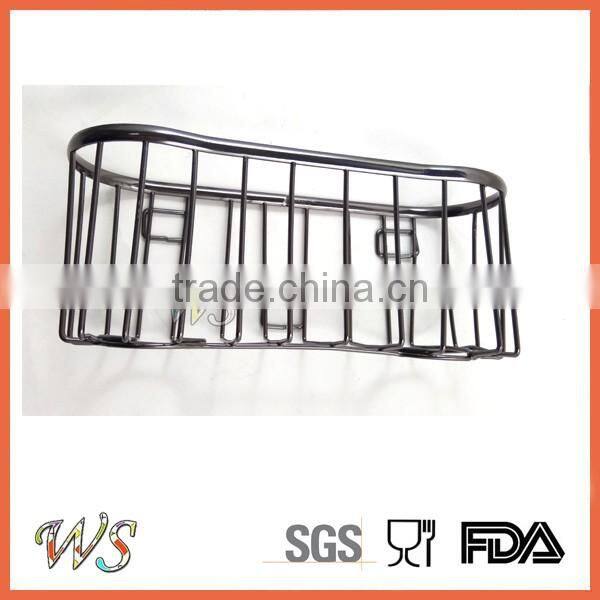 WS-SH01 Stainless Steel Kitchen Sponge Holder, magnetic soap holderr,shower rack