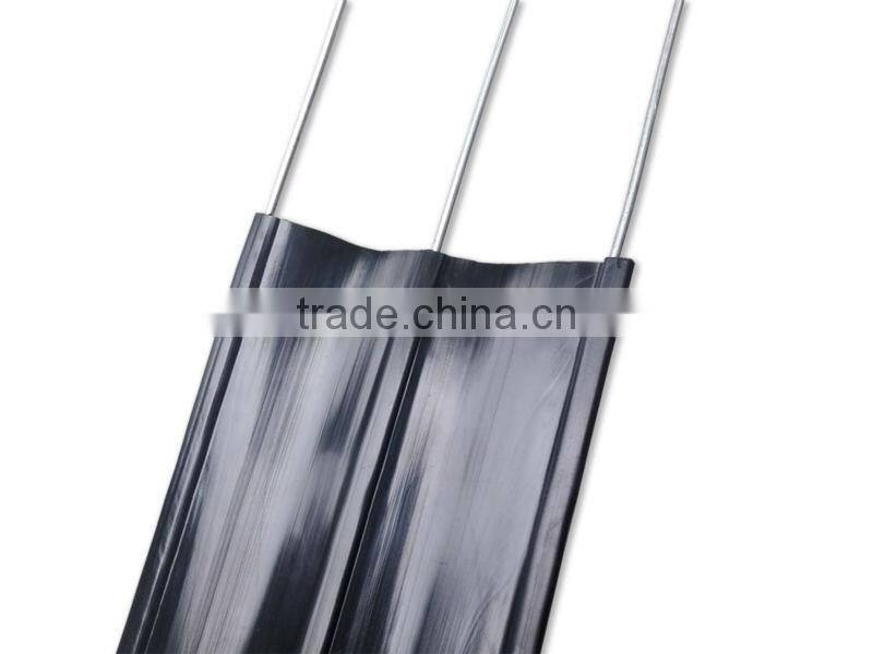 Wholesale 4-1/2" width three steel inside Soft fence