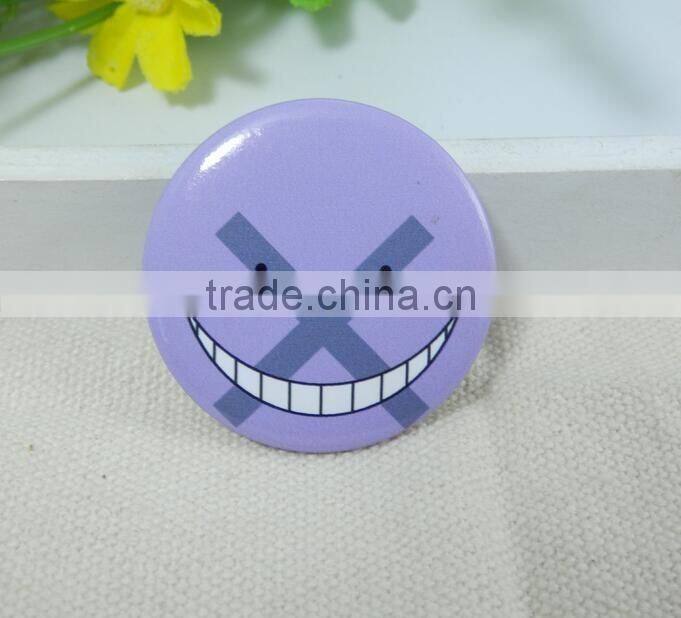 Round shapes 5cm button badge/Printing tin button badge machine/tin badge buttons