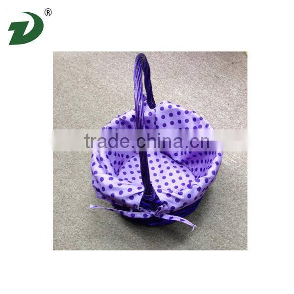 christmas willow picnic basket