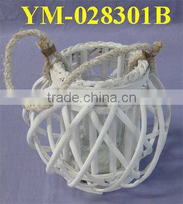 beautiful heart shape willow candle holder