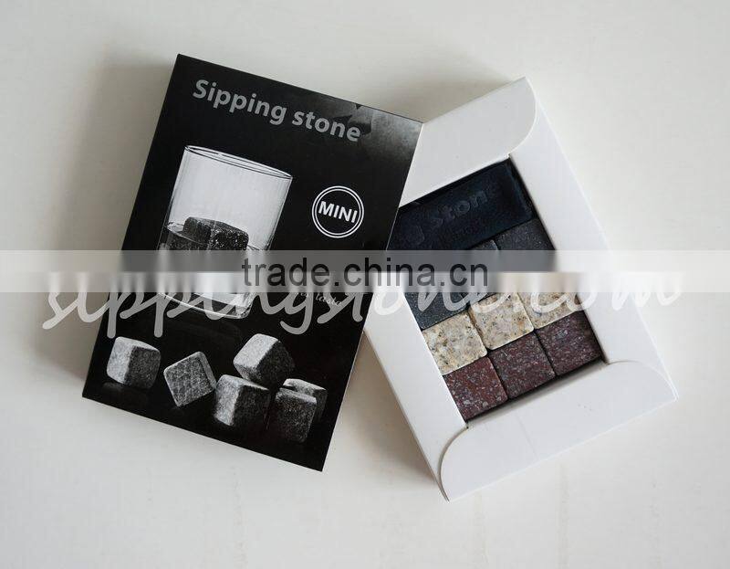 Grey granite whisky wine ice cube