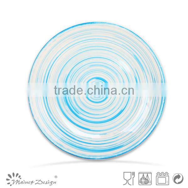 colorful dinnerware set ceramic dinner set blue color high quality dinner set for 4 person