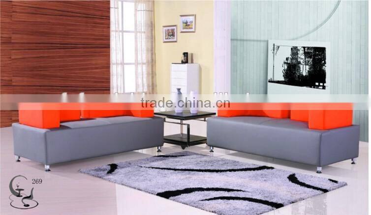 Hot sale small modern office sofa with cheap price waiting rest chair for shop public area furniture