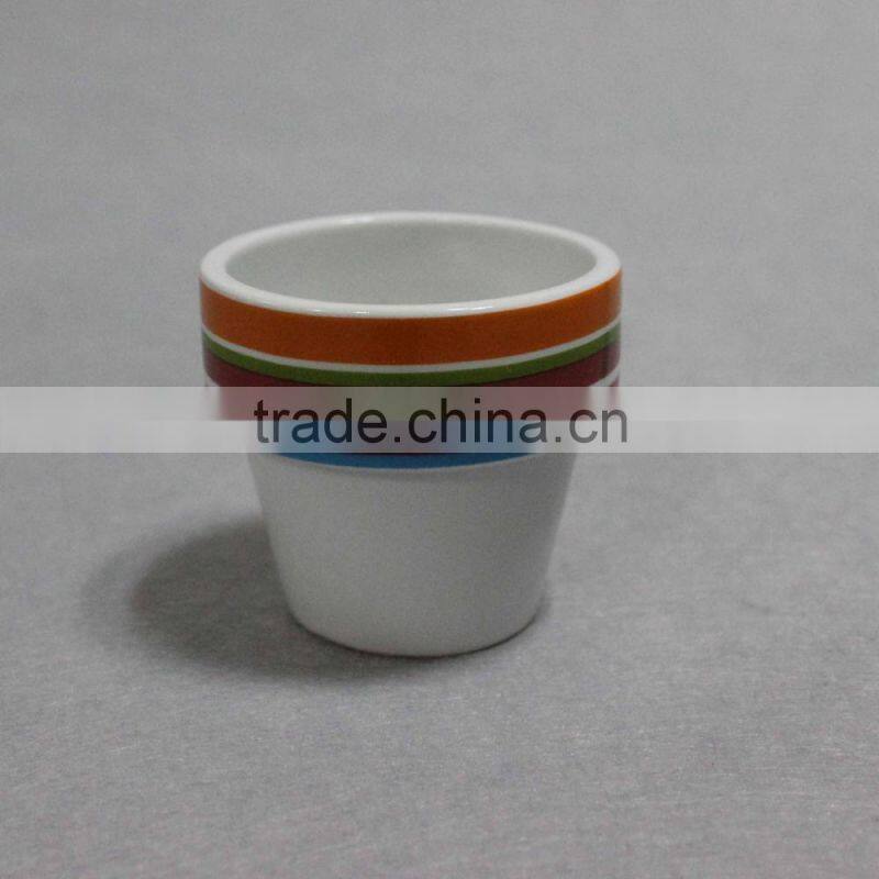 Ivory White Porcelain China Ceramic Cream White Egg Stand Egg Cup