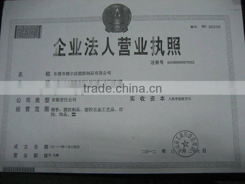 plastic skull decoration with led light for Halloween decor