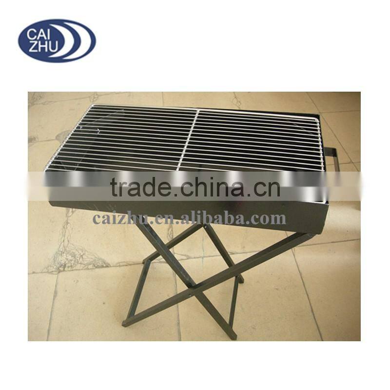 Large Foldable Folding Barbecue Charcoal Grill BBQ