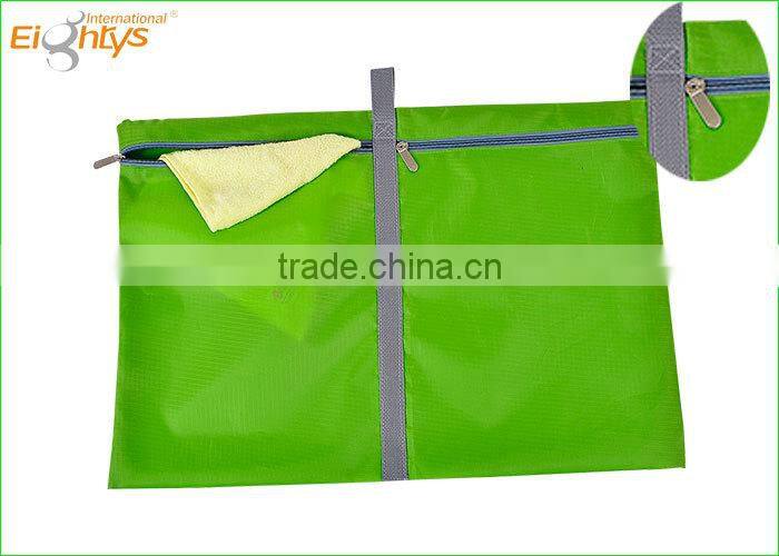 Portable travel tote toiletries laundry clothes travel storage bag