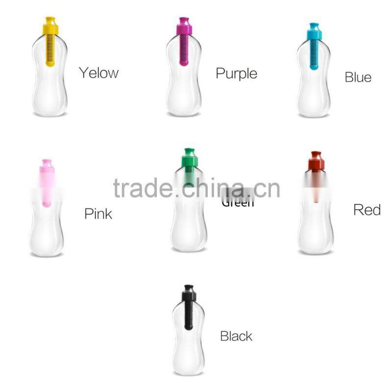 Hot portable outdoor activated carbon sport water bottle