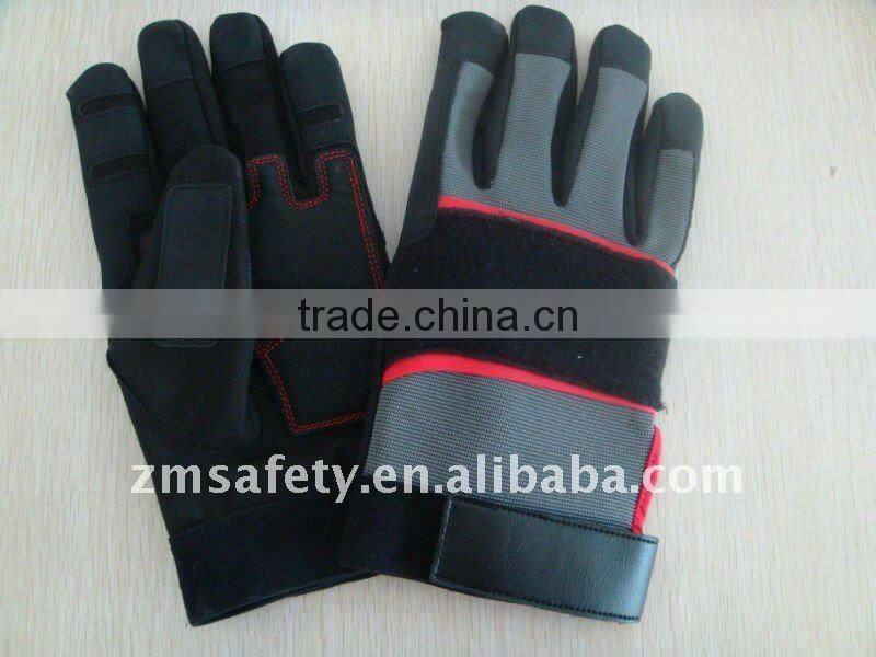 Mining safety tool work glove for handicap ZMA0138
