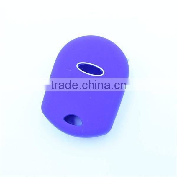 In Stock silicone car key cover shell for ford 4 buttons