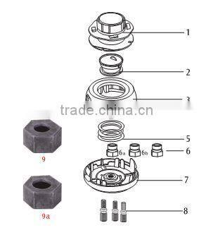 high quality easy load grass trimmer headf