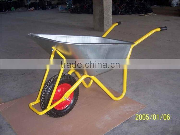 aluminum tub building wheelbarrow