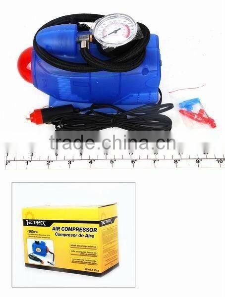12Volt 300psi Mini car air compressor pump