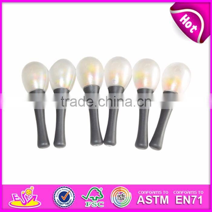 Custom mini maracas toy percussion set for kids W07I075
