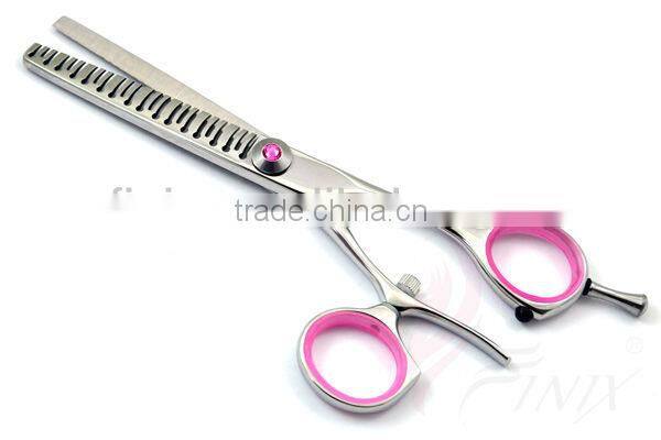 Double Finger Rest Professional Hair Thinning Scissors