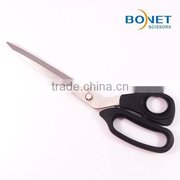 S14007P LFGB certificated 10" ABS handle stainless steel scissors with slide card
