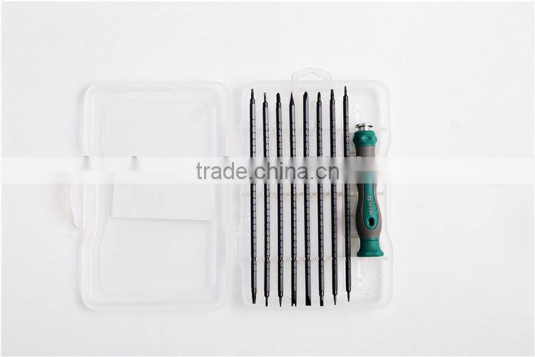 Exchangeable tip Precision Screwdriver set