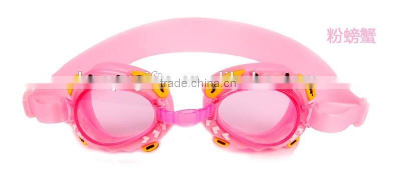 Hot Selling Kids Novelty Cartoon Swimming Goggles Anti Fog 2016