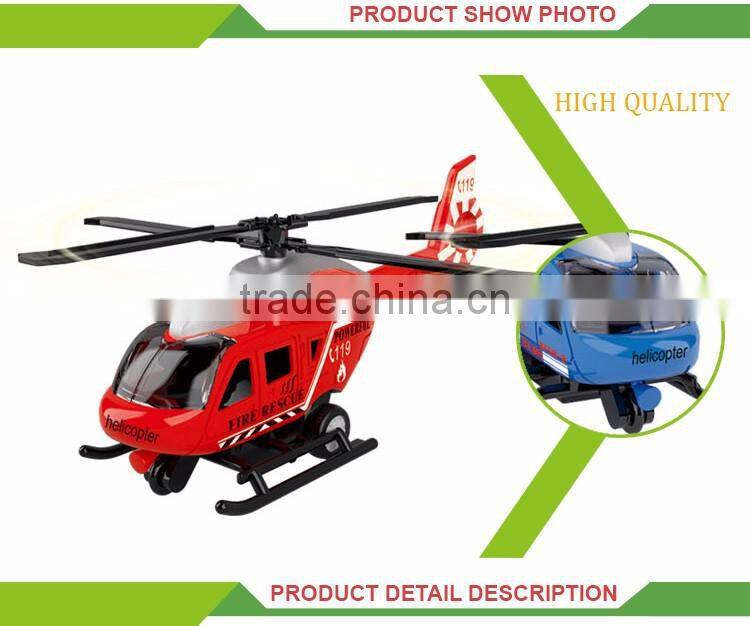 Hot selling diecast diy mini alloy toy model helicopter
