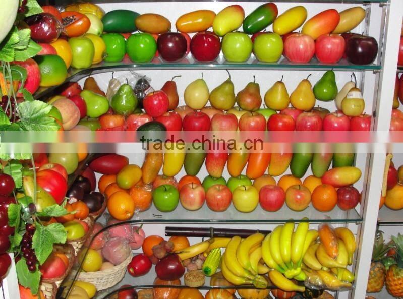 3 Artificial Weighted Pears Fake Faux Fruits and Vegetables