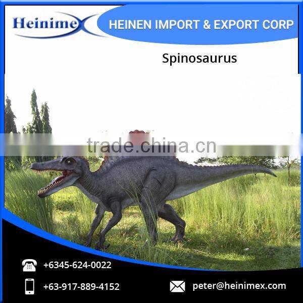 Durable Fiberglass Resin Made Spinosaurus for Amusement Park