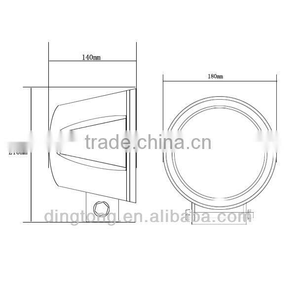 7 INCH 100W HID DRIVING SPOT LIGHTS OFF ROAD 4X4 12V 24V