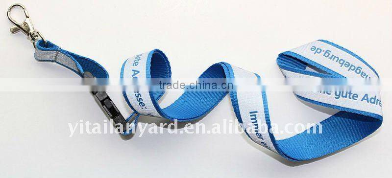 reflective lanyard/neck strap