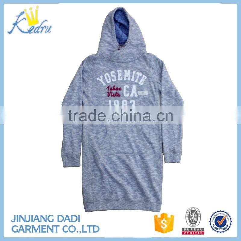 Young Girl Long Style Hoody