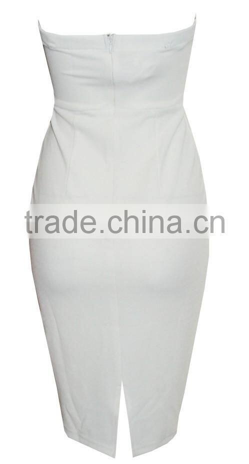 fashionable guangzhou factory price dress quality party wholesale strapless dress black evening dress